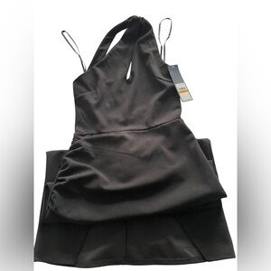 RACHEL Rachel Roy Black One Shoulder